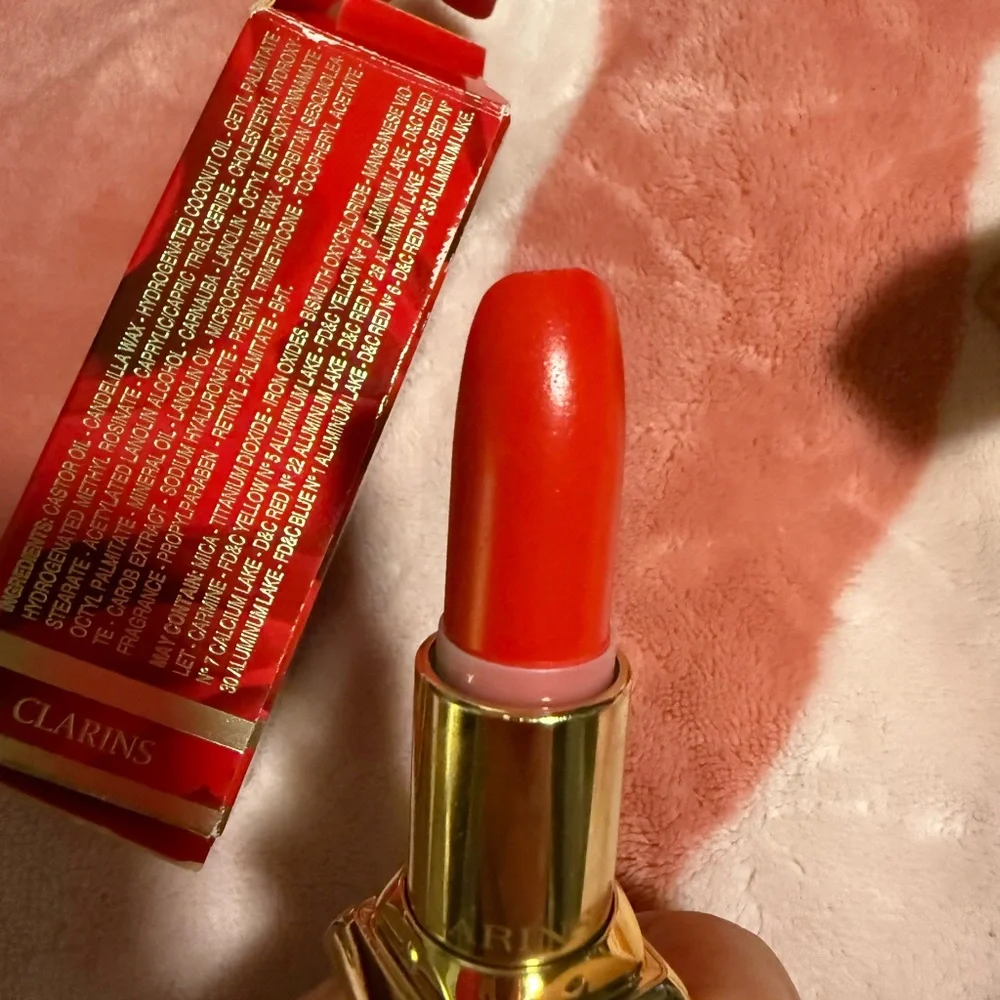 Clarins Rouge Éclat Lipstick in Red Poppy #14